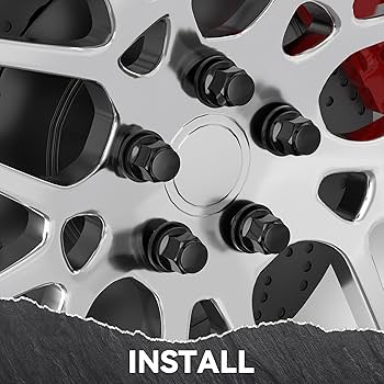 yuu★ Amazon.com: EZISOE 20 pcs 12x1.25 Wheel Lug Nuts, 13/16